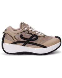 Loewe - Leather Pogo Sneakers - Lyst