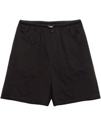 Prada - Reversible Cotton Shorts - Lyst