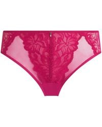 Wacoal - Lace-Trim Abéllia Briefs - Lyst