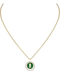 Messika - Lucky Move, Diamond And Malachite Necklace - Lyst