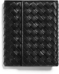 Bottega Veneta - Small Leather Piccolo Bifold Wallet - Lyst