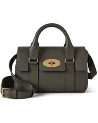 Mulberry - Mini Leather Bayswater Top-Handle Bag - Lyst