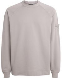 Stone Island - Cotton-Blend Ghost Sweatshirt - Lyst