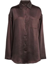 Skims - Satin Oversized Shirt - Lyst