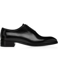 Tom Ford - Burnished Leather Elkan Lace-Up Shoes - Lyst