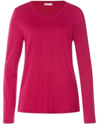 Hanro - Cotton-Modal Long-Sleeve T-Shirt - Lyst