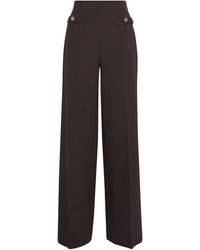 Sandro - Wide-Leg Trousers - Lyst