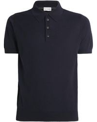 Pal Zileri - Silk-Cotton Polo Shirt - Lyst