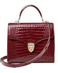 Aspinal of London - Leather Mayfair Top-Handle Bag - Lyst
