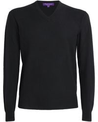 Ralph Lauren - Cashmere V-Neck Sweater - Lyst