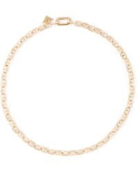 Prada - Triangle Chain Necklace - Lyst