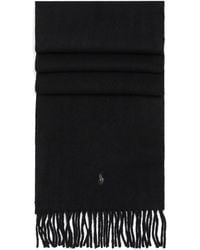 Polo Ralph Lauren - Cashmere Fringe Scarf - Lyst