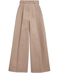 Balenciaga - Wide-Leg Flared Trousers - Lyst