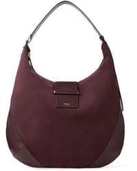 Jimmy Choo - Medium Suede Bar Shoulder Bag - Lyst