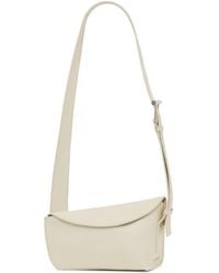 McQueen - Leather T-Bar Sling Cross-Body Bag - Lyst