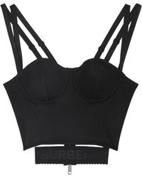 Burberry Logo Corset - Black