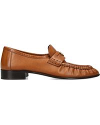 Chloé - Lambskin Letti Loafers - Lyst