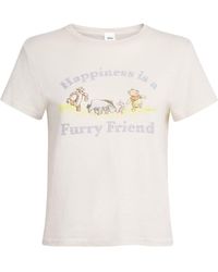 RE/DONE - Cotton Pooh Print Classic T-Shirt - Lyst