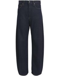 Agolde - Luna Pierced Tapered Jeans - Lyst