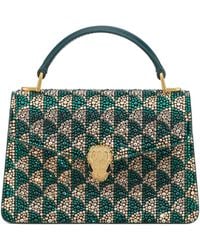 BVLGARI - Mini Leather Serpenti Forever Top-Handle Bag - Lyst