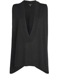 Eskandar - Metallic V-Neck Sweater Vest - Lyst