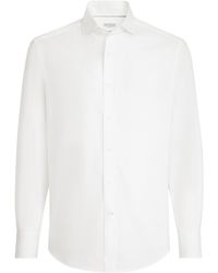 Brunello Cucinelli - Cotton Twill Shirt - Lyst