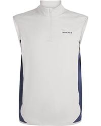 Manors - Tech Quarter-Zip Gilet - Lyst