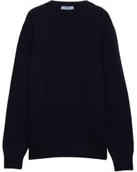 Prada - Wool-Cashmere Sweatshirt - Lyst