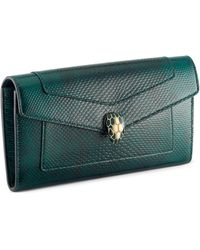 BVLGARI - Long Serpenti Forever Wallet - Lyst
