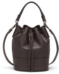 Brunello Cucinelli - Leather Monili-strap Bucket Bag - Lyst