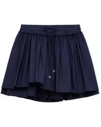 Loewe - X Paula's Ibiza Cotton Drawstring Mini Skirt - Lyst