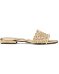 Jimmy Choo - Joa Flat Slides - Lyst