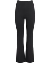 Maje - Flared Slit Trousers - Lyst