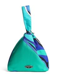 PUCCI - Silk Orchidee Top-Handle Bag - Lyst