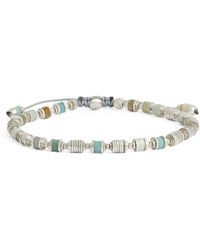 MAOR - Sterling Silver And Amazonite Saguaro Bracelet - Lyst