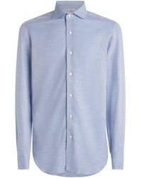 Barba Napoli - Cotton-Cashmere Shirt - Lyst