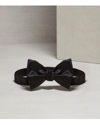Brunello Cucinelli - Silk-blend Bow Tie - Lyst