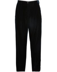 Giorgio Armani - Velvet Tailored Trousers - Lyst