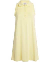 Hunza G - Towelling Tennis Mini Dress - Lyst