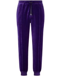 Tom Ford - Cotton-Blend Velour Sweatpants - Lyst