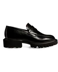 AllSaints - Leather Lola Loafers - Lyst