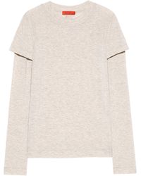 MAX&Co. - Cotton Layered Long-Sleeve T-Shirt - Lyst