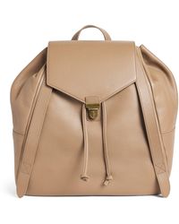 Emporio Armani - Pebbled Leather Backpack - Lyst