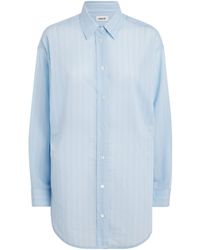 Agolde - Cotton-Blend Sona Shirt - Lyst