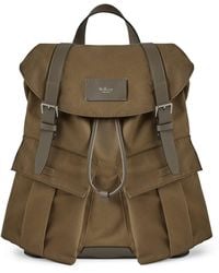 Mulberry - Waxed Cotton Heritage Backpack - Lyst