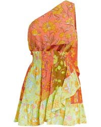 BOTEH - Silk Alvita Mini Dress - Lyst