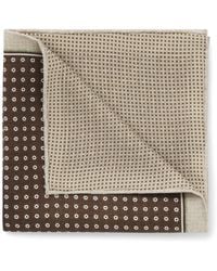 BOSS - Silk Patterned Pocket Square - Lyst