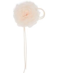 Max Mara - Silk Flower Hair Clip - Lyst