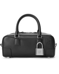 Loewe - Leather Amazona 23 Top-Handle Bag - Lyst