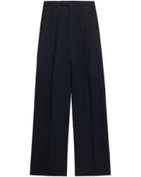 Tom Ford - Virgin Wool Colbert Wide-Leg Trousers - Lyst